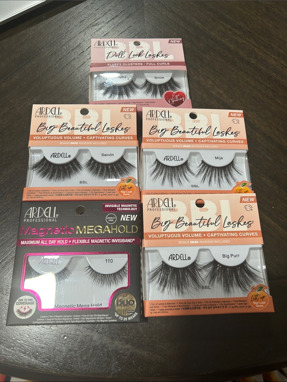 Ardell Big Beautiful Lashes Assorted Black Styles-Bundle (5)
